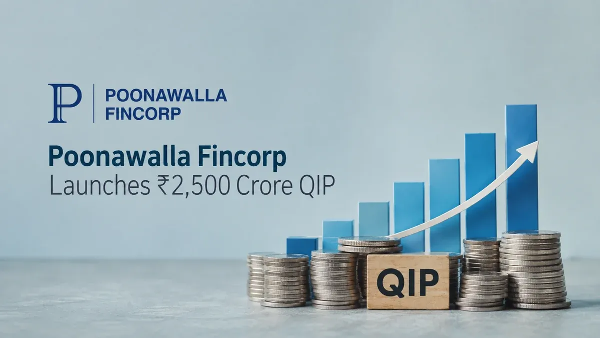 Poonawalla Fincorp Launches ₹2,500 Crore QIP; Stock in Spotlight