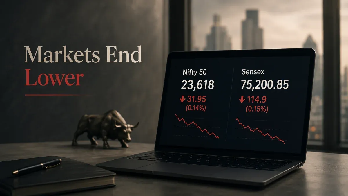Post-Market, 19 May 2026: Sensex And Nifty 50 Ended Lower On Tuesday