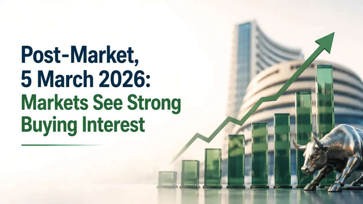 Post-Market, 5 March 2026: Markets See Strong Buying Interest