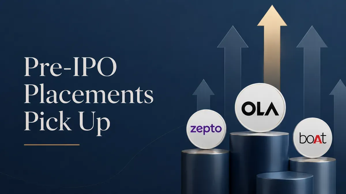 Pre-IPO Placements Pick Up As Companies