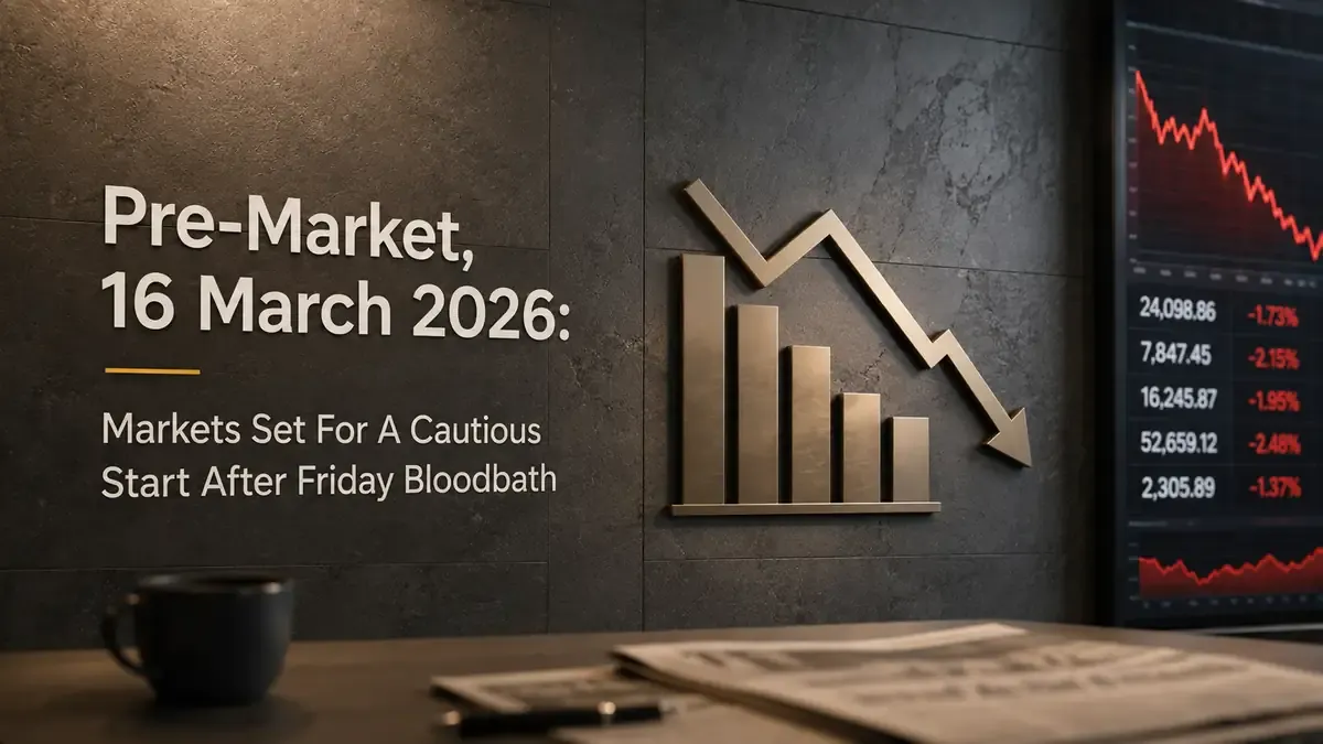Pre-Market, 16 March 2026: Markets Set For A Cautious Start After Friday Bloodbath