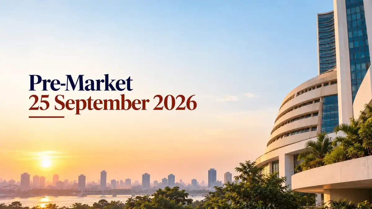 Pre-Market 25 September 2026: GIFT Nifty Signals Flat Start; Global Cues In Focus