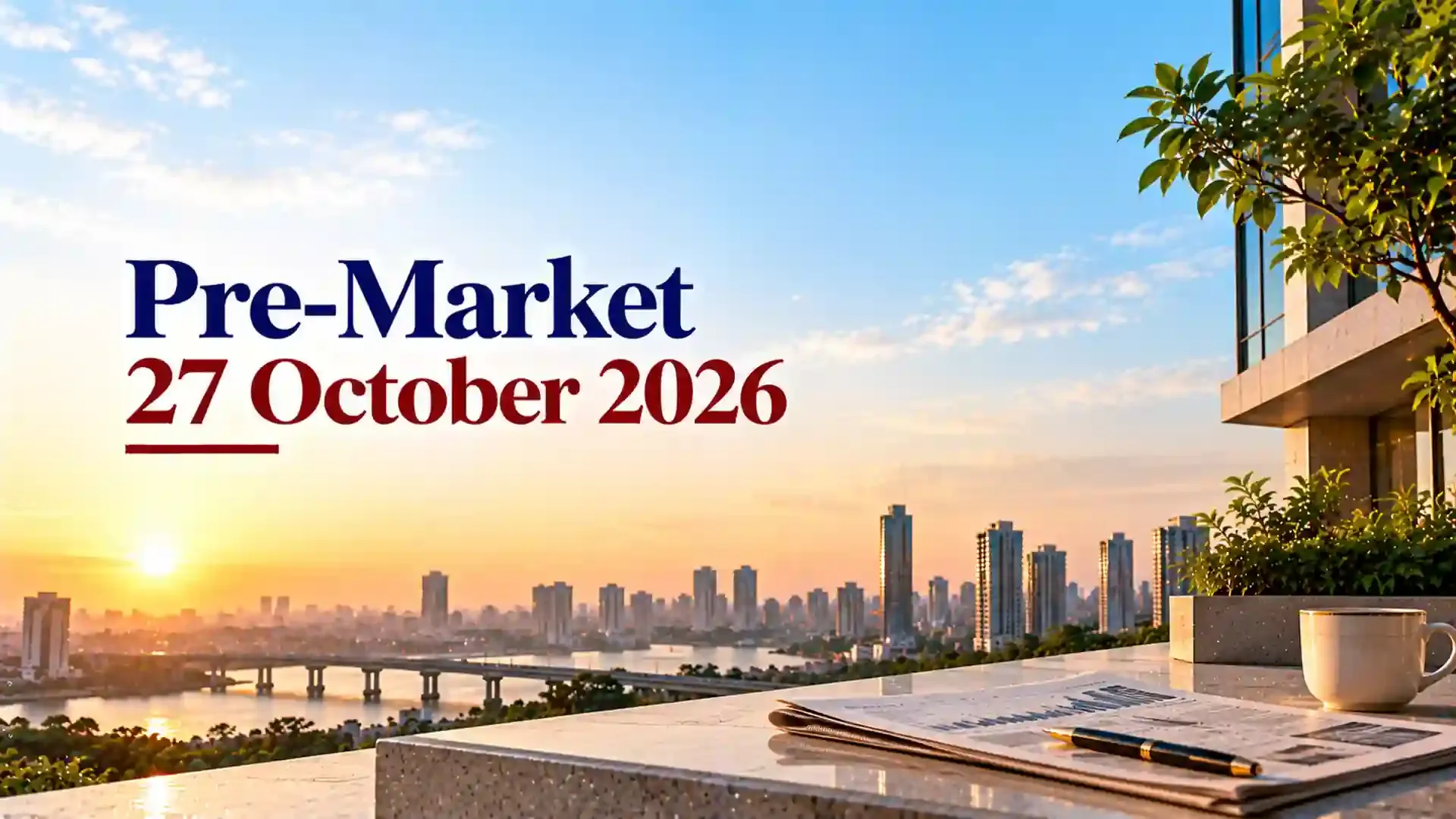 pre market 27 october 2026 gift nifty hints at weak market opening Pre-Market 27 October 2026