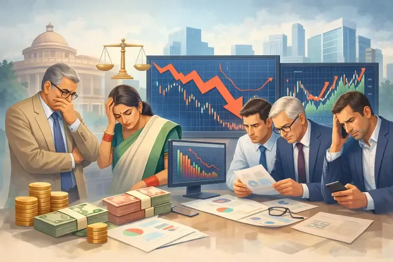 Pre-Market-Sensex-and-Nifty-Fall-Sharply-on-Budget-Day