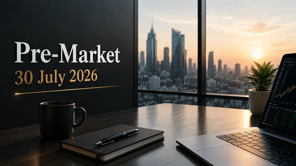 Pre-Market 30 July 2026: Sensex Surges 889 Points; GIFT Nifty Holds Above 24,200