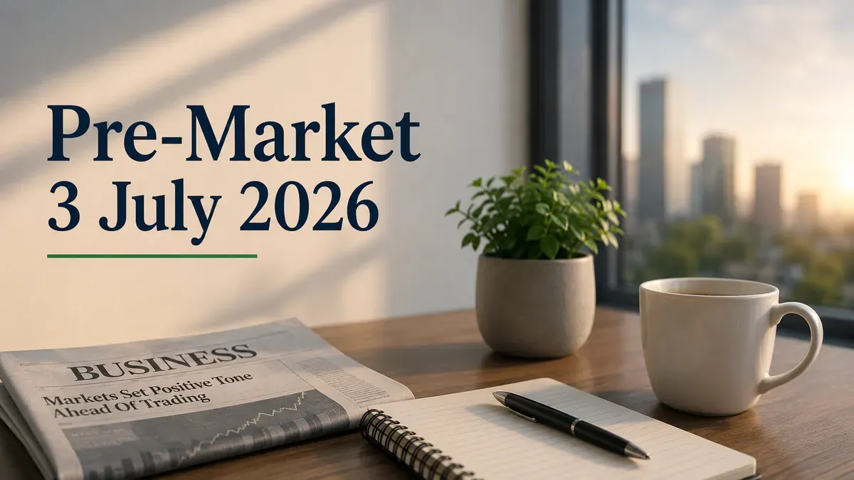 Pre-Market 3 July 2026: Sensex Up 579 Points, Nifty Eyes 24,250-24,375 Zone; What To Watch Today
