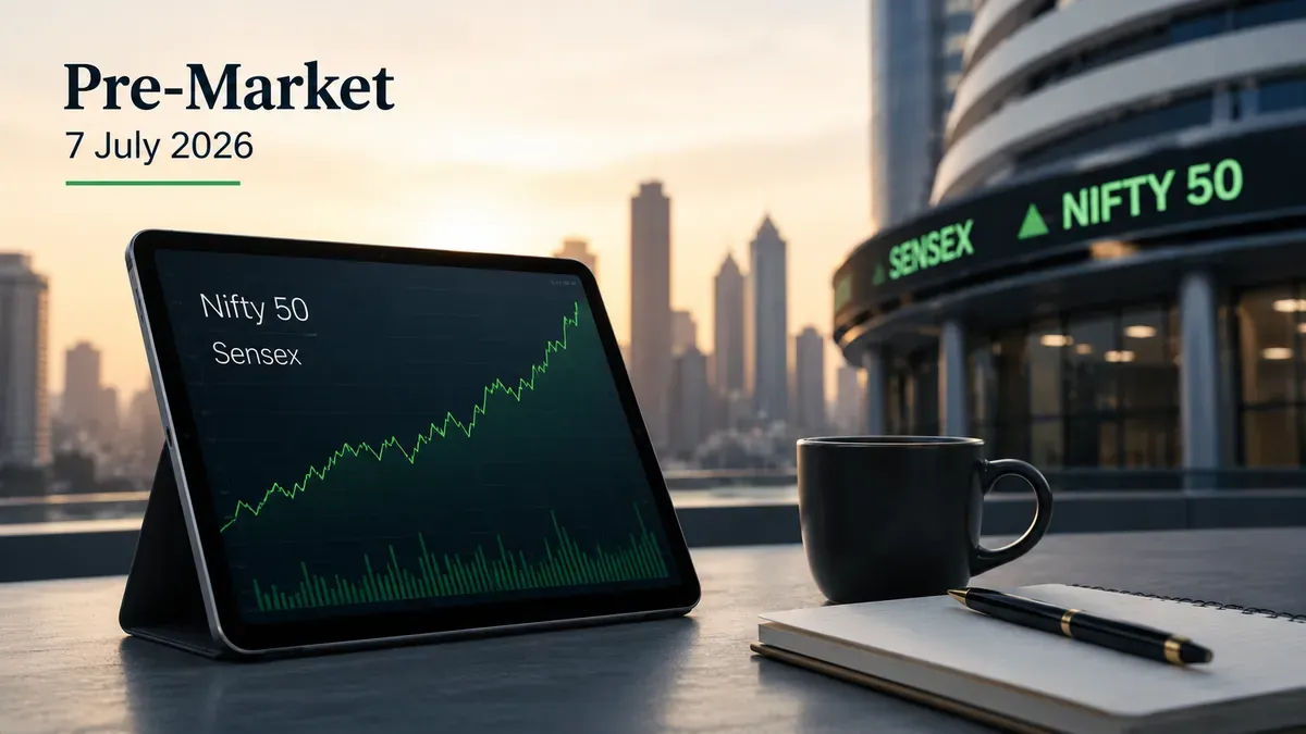 Pre-Market 7 July 2026: Brent Near $72, Nifty Gains For Fourth Day; What To Watch Today