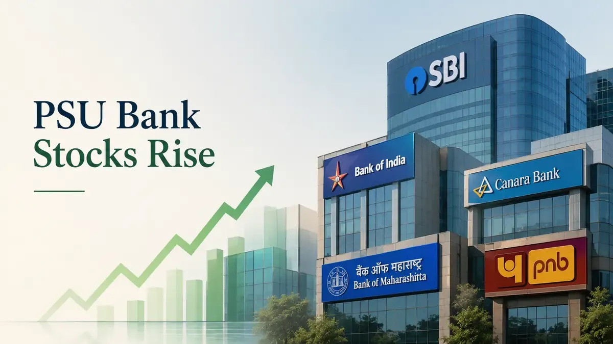 PSU Bank Stocks Rise Up To 6%: Bank Of Maharashtra, Bank Of India, Canara Bank, PNB, SBI In Focus 