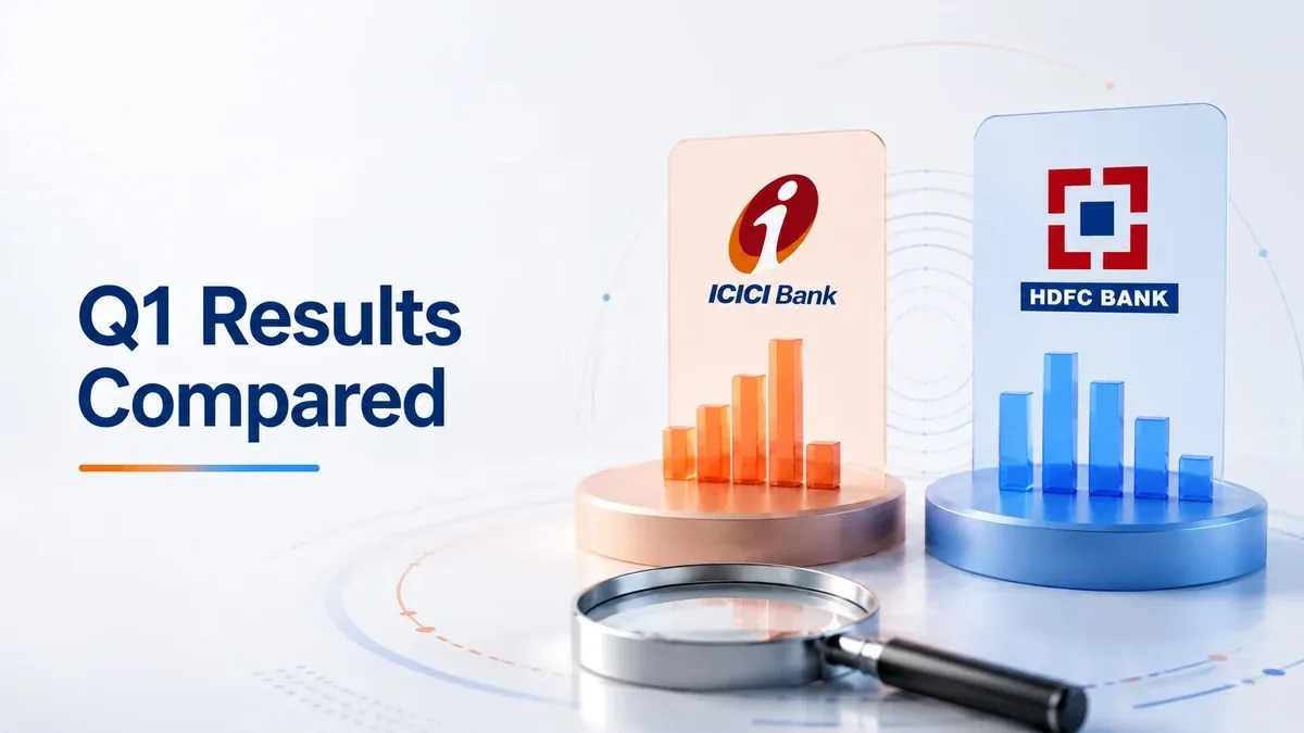 icici vs hdfc bank q1 fy27 results profit asset quality margins ICICI Bank Or HDFC Bank