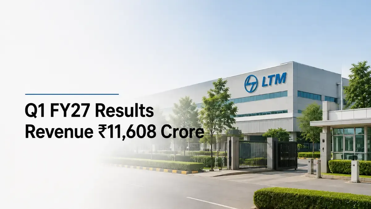 LTM Q1 FY27 Results: Revenue At ₹11,608 Crore, Margin Improves