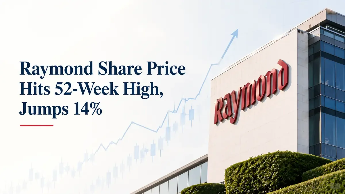 Raymond Share Price Hits 52-Week High, Jumps 14%; Aerospace, Defence Business In Focus 