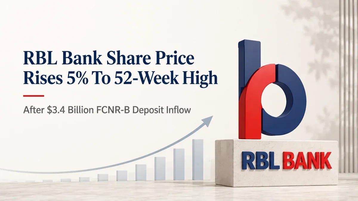 RBL Bank Share Price Rises 5%