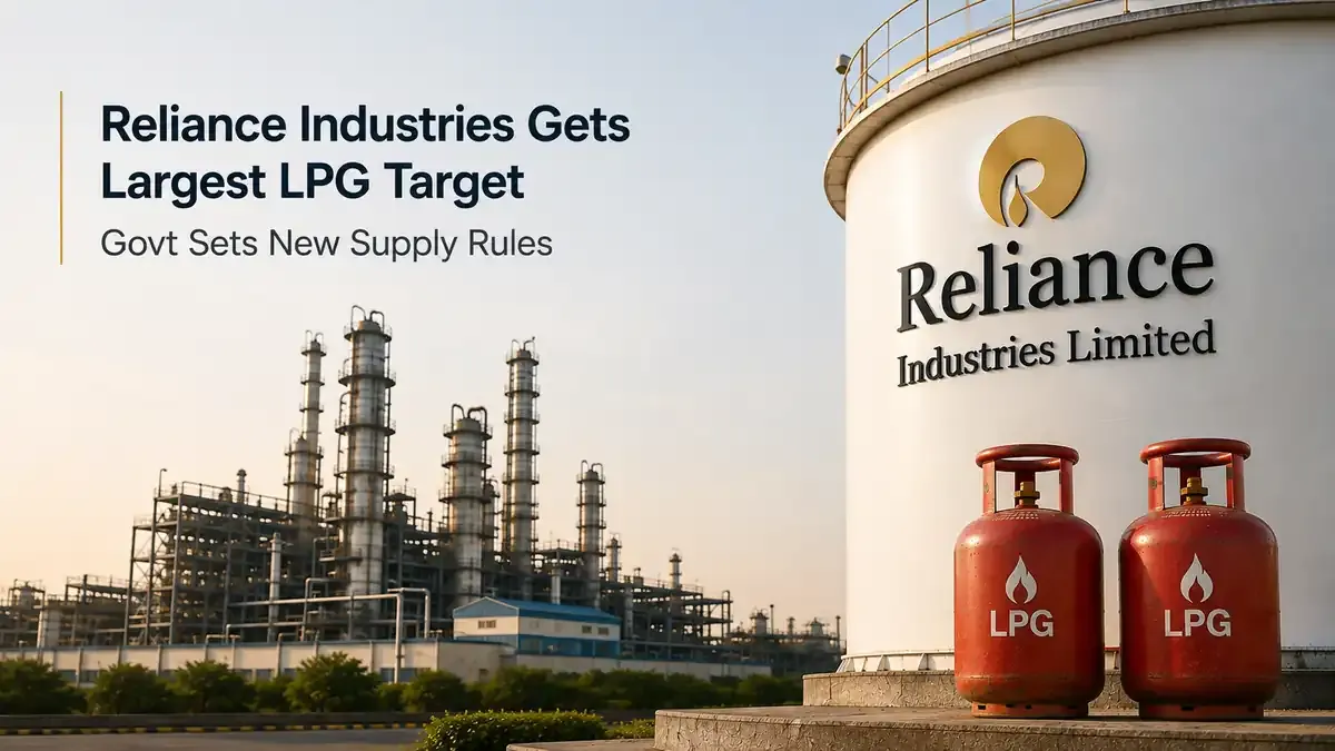 Government Assigns LPG Production Targets to 21 Firms; Reliance Gets Biggest Share