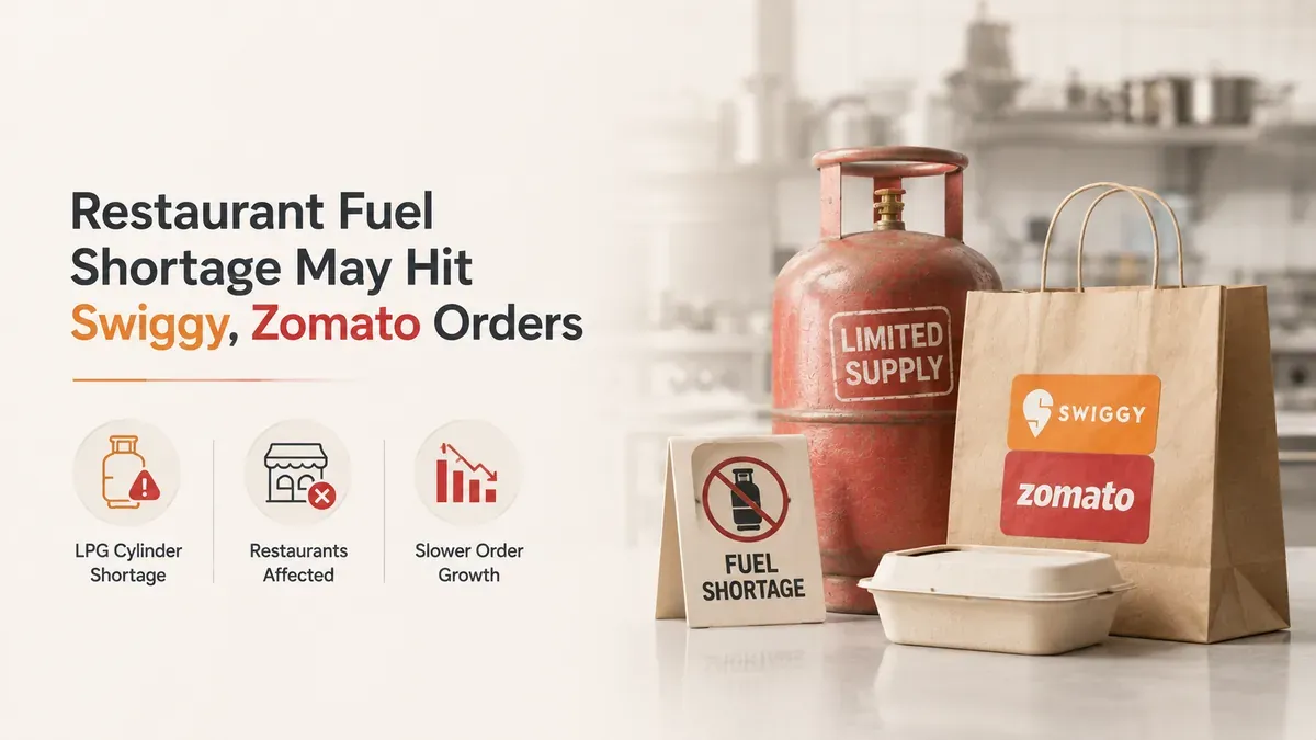 Restaurant Fuel Shortage May Hit Swiggy, Zomato Orders