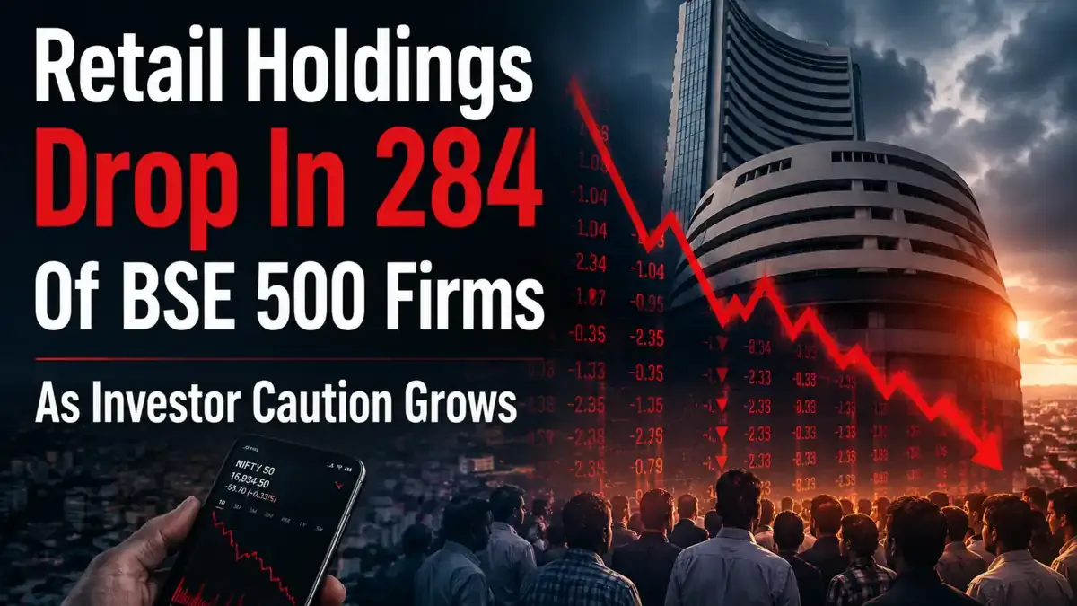 retail-investors-cut-stake-284-bse-500-companies-q4-fy26 retail-investors-cut-stake-284-bse-500