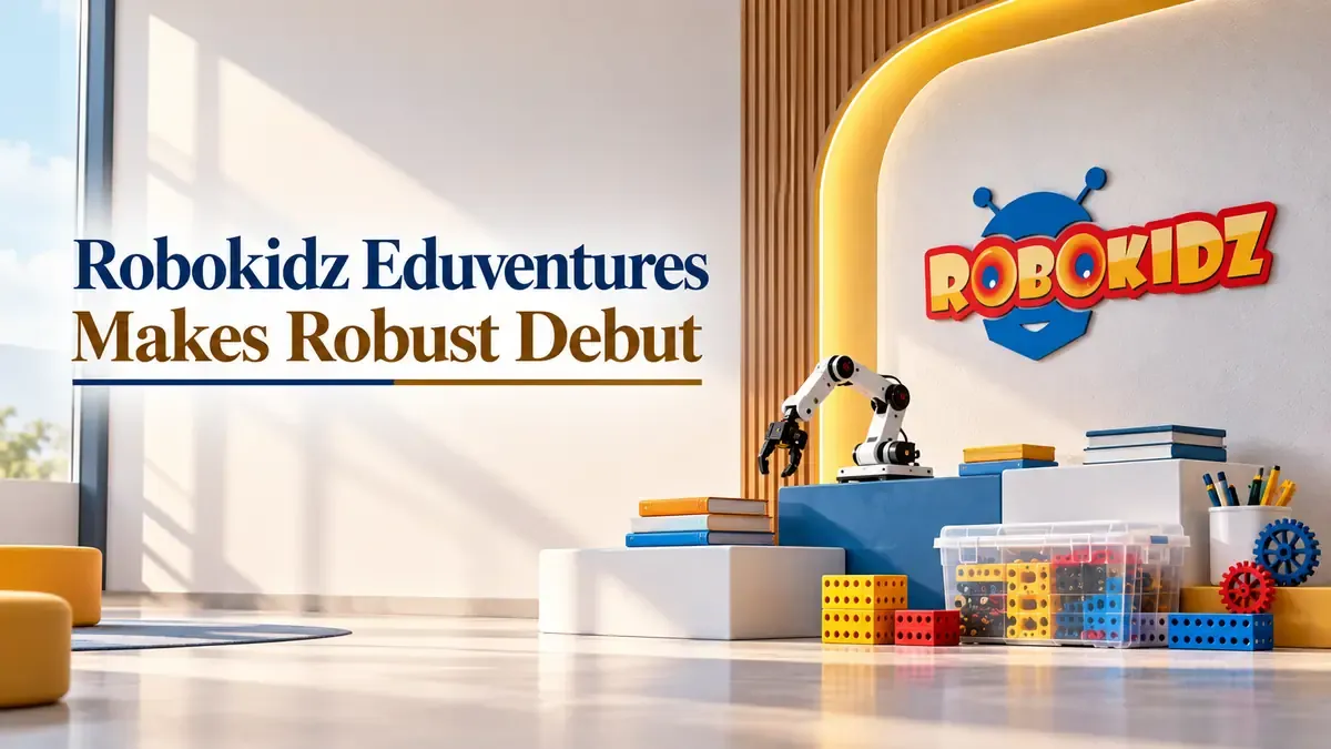 Robokidz Eduventures Makes Robust Debut
