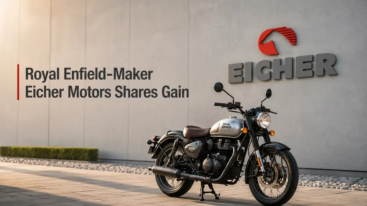 Royal Enfield-Maker Eicher Motors Shares Gain After It Launches Its First Electric Motorcycle
