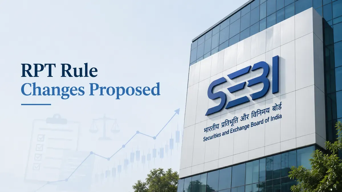 sebi related party transaction rules changes SEBI Working Group Proposes RPT Rule Changes