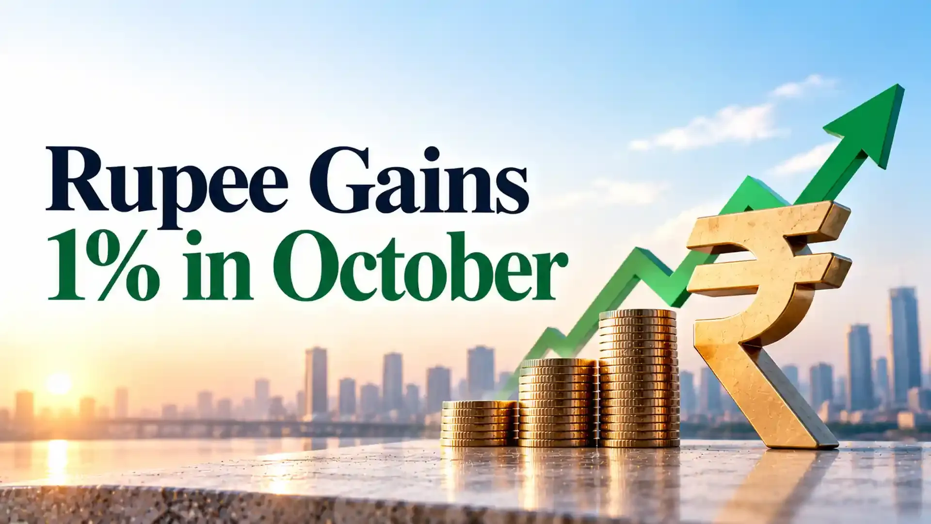 Rupee Gains 1% In October, Records Best Monthly Performance Since February