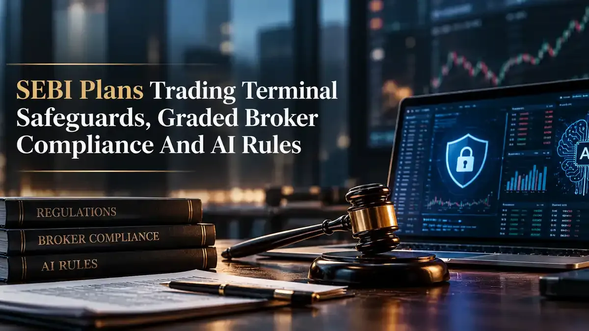 SEBI Plans Trading Terminal Safeguards, Graded Broker Compliance And AI Rules To Strengthen India's Securities Markets