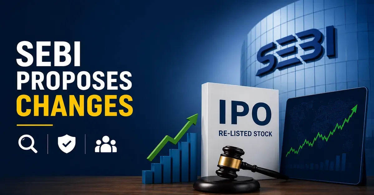 SEBI Proposes Changes To IPO, Re-Listed Stock Price Discovery Rules