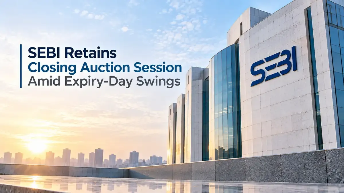 closing auction session sebi derivatives settlement price Closing Auction Session Stays As SEBI Looks To Address Liquidity And Expiry-Day Swings