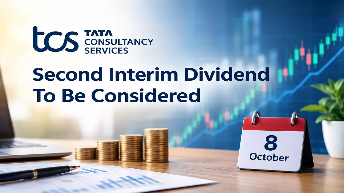 tcs will consider second interim dividend on 8 october TCS Dividend 2026: Second Interim Dividend To Be Considered On 8 October