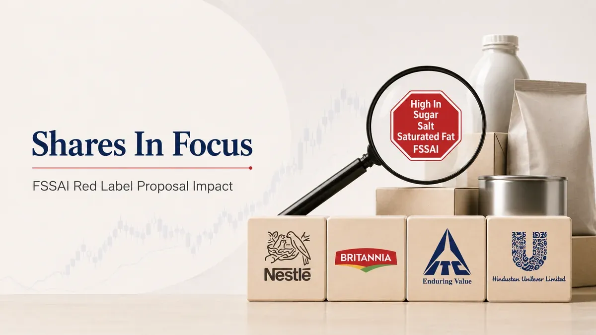 Nestlé India, Britannia, ITC, HUL Shares In Focus After FSSAI Red Label Proposal 