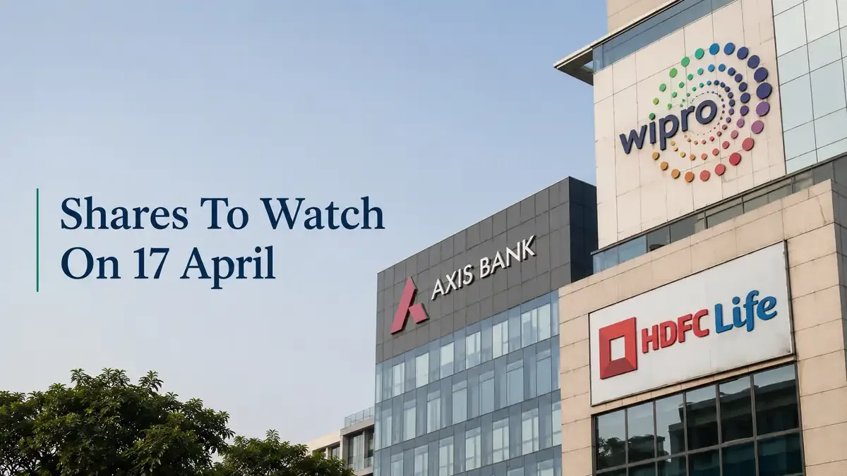 Shares to Watch on 17 April 2026: Wipro, HDFC Life Insurance, Axis Bank and More
