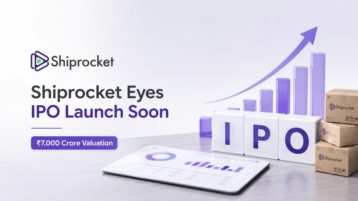 shiprocket ipo launch 7000 crore valuation Shiprocket Eyes IPO Launch