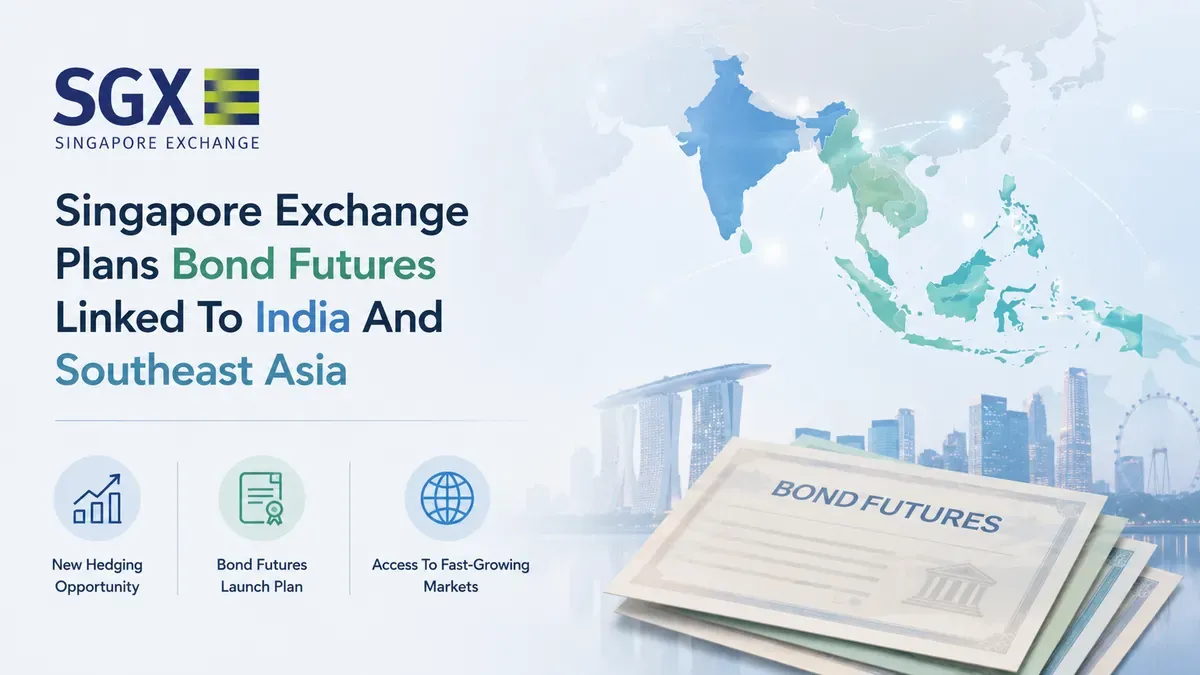 Singapore Exchange Plans Bond Futures Linked To India And Southeast Asia