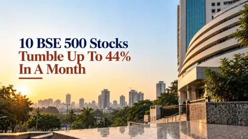10 BSE 500 Stocks Tumble Up To 44% In A Month: PB Fintech, IFCI Among Top Losers As 83 Stocks Fall Over 10%