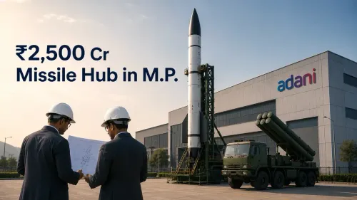 adani-defence-missile-manufacturing-hub-madhya-pradesh-2500-crore Adani Group To Build ₹2,500 Crore Missile Manufacturing Hub In Madhya Pradesh