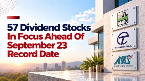 dividend stocks in focus today GMDC, Titagarh Rail, Apollo Micro Systems Among Stocks In Focus On Dividend Record Date