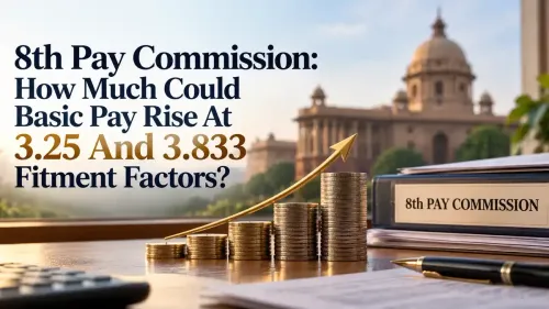 8th pay commission salary hike basic pay at 325 and 3833 fitment factors 8th Pay Commission