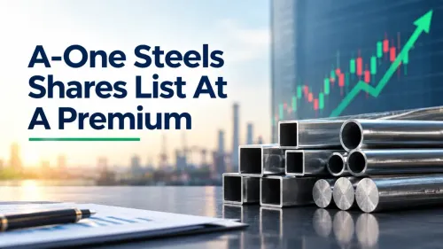 A-One Steels IPO Listing: Shares List At Over 14% Premium On BSE, Marking Strong Market Debut Today