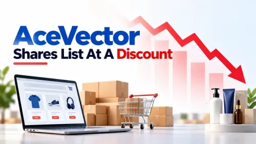 acevector shares list at a discount AceVector IPO Listing