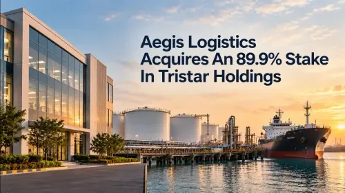 Aegis Logistics To Acquire 89.9% Stake In Tristar Holdings For $809 Million, Expanding Its Global Operations