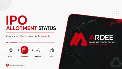 Ardee Industries IPO Allotment Status: Check Online on Registrar & NSE,BSE Ardee Industries IPO Allotment Status: Check Online on Registrar & NSE,BSE