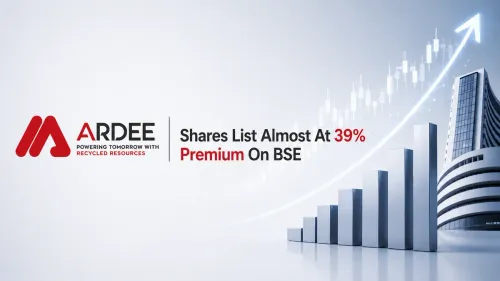 Ardee Industries IPO Listing: Shares List At 39% Premium On BSE After 133.66 Times IPO Subscription