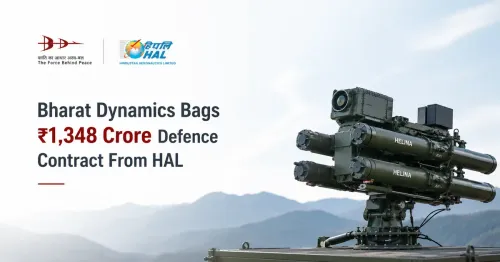 Bharat Dynamics Bags ₹1,348 Crore Defence Contract From HAL