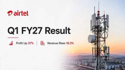 bharti airtel q1 2026 27 results net profit jumps 37 to rs 8167 crore revenue up 18 3 Bharti Airtel Q1 2026-27 Results: Net Profit Jumps 37% To ₹8,167 Crore, Revenue Up 18.3%