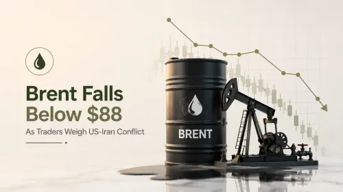 crude oil prices today brent falls below 88 as us iran conflict keeps markets on edge Crude Oil Prices Today