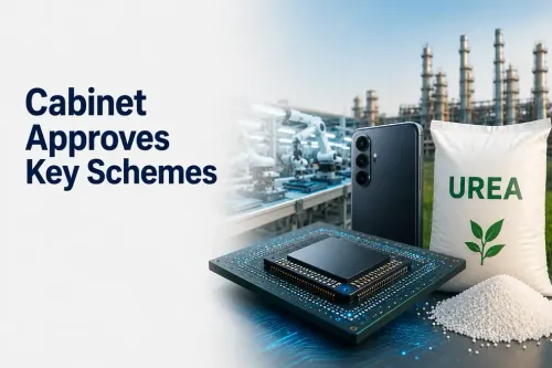 Cabinet Approves Schemes For Semiconductors, Mobile Manufacturing And Urea