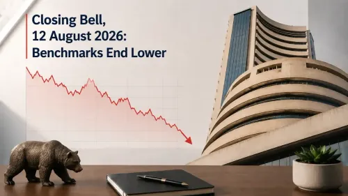 Closing Bell, 12 August 2026: Sensex, Nifty 50 End In The Negative