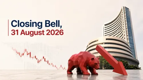closing bell 31 august 2026 Closing Bell, 31 August 2026: Sensex, Nifty Close In The Red