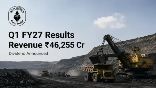 Coal India Q1 FY27 Results: Revenue At ₹46,255 Crore, Interim Dividend Of ₹5.50 Announced