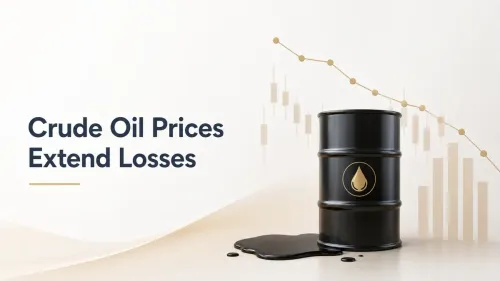 Crude oil prices today extended losses