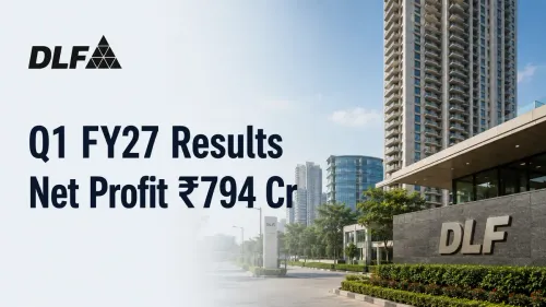 DLF Q1 FY27 Results: Net Profit At ₹794 Crore, Revenue At ₹1,605 Crore