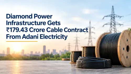 diamond power infrastructure adani electricity order 179 crore Diamond Power Infrastructure Gets ₹179.43 Crore Cable Contract From Adani Electricity